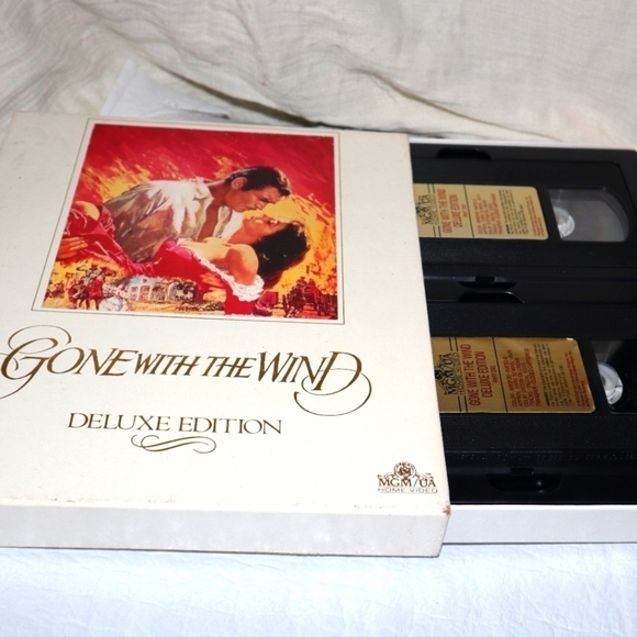 Gone With the Wind - Color - 1992 (VHS, 2-Tape Set, Deluxe Edition) - Picture 3 of 6